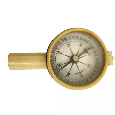 Vintage Compass And Mirror Plastic Marked Germany • $18