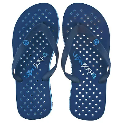 £8.95 • Buy Mens Urban Beach Fresh Blue Flip Flops Toe Post Beach Sandals