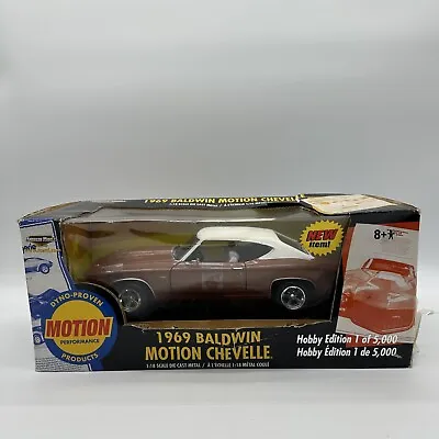 ERTL American Muscle 1969 Baldwin Motion Chevelle 1:18 Diecast Metal Car 36984 • $110.90