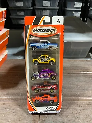 Matchbox 5 Gift Pack D.a.r.e. Bettle Camaro Mustang Chevy Ford • $8