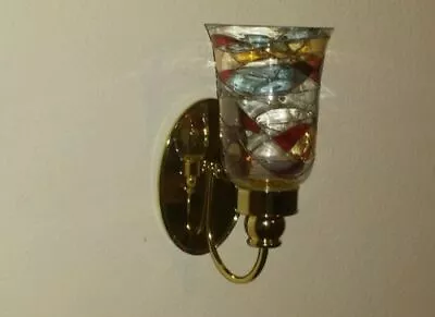 Partylite MOSAIC HURRICANE SCONCE  VERY RARE • $69.99