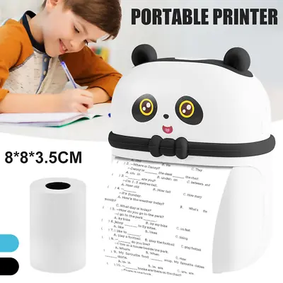 Bluetooth Mini Pocket Thermal Printer Mobile Phone Photos Label Printing Machine • £11.39