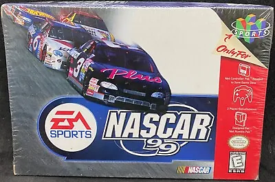 Nascar 99 New Factory Sealed New Sealed (Nintendo 64 1998) N64 Ntsc USA • £153.56