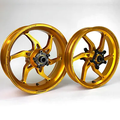 Core Moto Apex 6 Wheels Front And Rear Yamaha R1 2004-2014 Gloss Gold • $2949