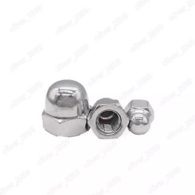 316 Stainless Steel Hex Cap Nuts Hex Acorn Nuts M3 M4 M5 M6 M8 M10 M12 M16 M24 • $113.95