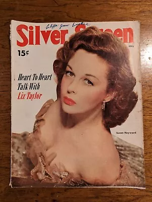 SILVER SCREEN Magazine - May 1952 Marilyn Monroe Liz Taylor Susan Hayward • $23.78