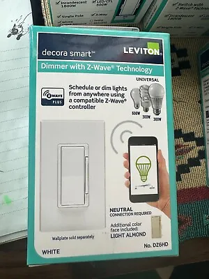 Leviton Decora Smart Switch Dimmer With Z-wave Tech • $20