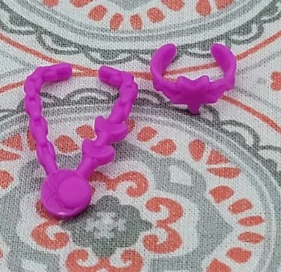 Monster High Clawdeen Studio Pink Necklace Set G3 2023 Jewlery Accessories  • $4.99