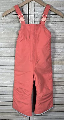 Hanna Andersson Girl's 90 US 3T Insulated Ski Snow Bib Pants • $14.99