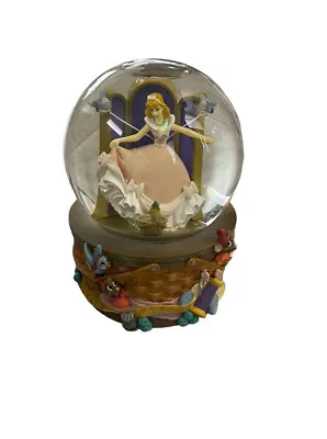 Disney Snow Globe Music Box Cinderella  Sing A Song Of Sixpence  ENESCO Musical • $47.30