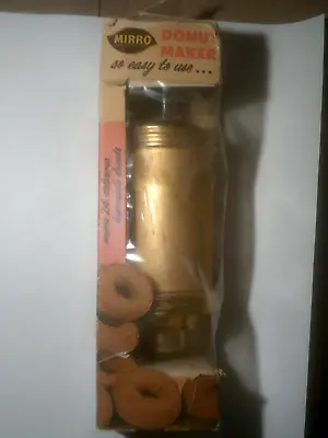 Vintage Mirro Donut Maker Press W/Box • $19.95