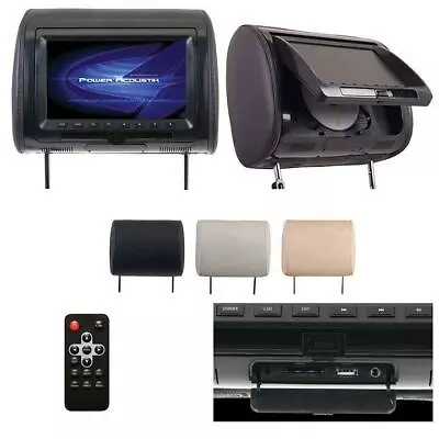 1) Power Acoustik HDVD91CC 9  Headrest Monitor W/ DVD Player • $189.99
