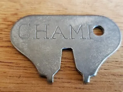 CHAMP Golf Shoe Spike Key Tool FOB Vintage Golfing Wrench Gadget Metal • $5.95