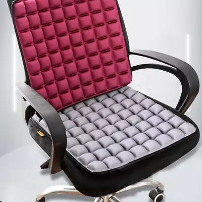 (gray)Air Cushion 3D Air Cushion Back Cushion Chair Car Wheelchair For • $27.99