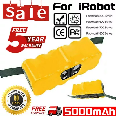 $18.99 • Buy 14.4V Battery For IRobot Roomba 500 600 700 800 595 620 630 650 660 790 780 880
