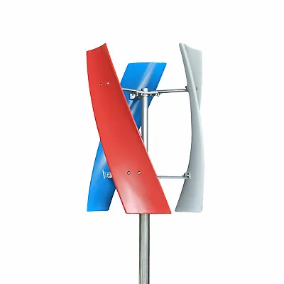 400w Helix Maglev Axis Vertical Wind Turbine 3 Blades Wind Generator &Controller • $192.70