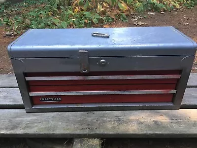 Vintage Heavy Duty Craftsman Two Drawer Tool Chest W/Tool Tray! • $300