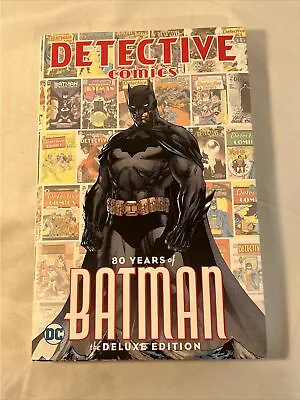 DC Detective Comics 80 Years Of Batman Deluxe Ed (2019 Hardcover) • $14.95