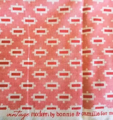 Long OOP Vintage Modern Yardage 1.0 Metres Melon By Bonnie & Camille • $35.32