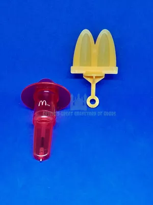 McDonalds Happy Meal Toys 2000 Back To School Finger Pen And BubbleWand COMPLETE • $5.33