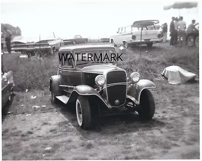 1960's NHRA Drag Racing- 1932 Chevy Coupe-Gasser-Connecticut Dragway-July1962 • $4.50