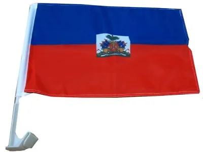 $14.88 • Buy (2 Pack) Haiti Country Car Window Vehicle 12x18 12 X18  Flag