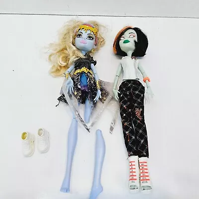 2 Moster High Dolls 13 Wishes Abbey & Scarah Screams Used Condition Read Mattel • $18.50