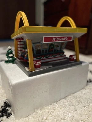 $109.99 • Buy Dept 56 Snow Village McDonalds Original Restaurant- Read Description