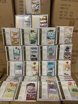 Wholesale Job Lot DIY CARDS Making Sets 10 Packs Brand New Sealed + Accessories • £18.99