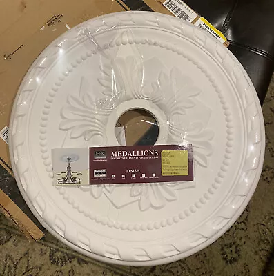 Elk Lighting M1005WH Corinthian 22  Ceiling Medallion White • $109.99