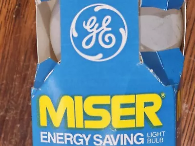 Classic GE Energy Saving Miser Lightbulbs 8 Bulb Assortment • $34.99