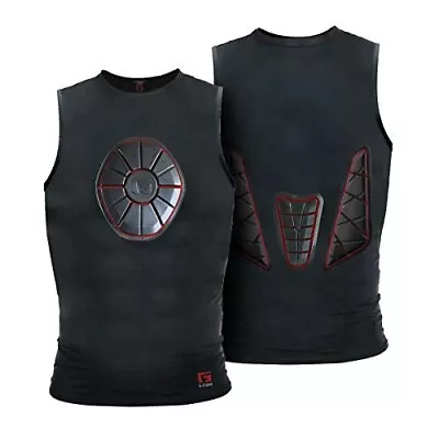 G-Form SN0205 Black/Red Adult Large Sternum/Chest/Back Guard Protective Shirt • $32.95