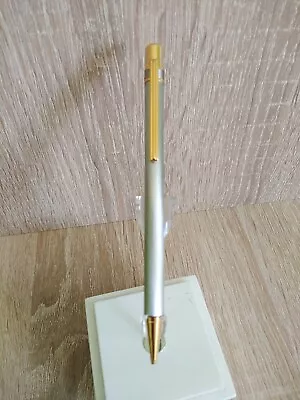 Must De Cartier Santos Ballpoint Pen Brushed Palladium Gold Plated • $200