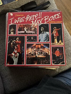 Max Boyce I Was There Live In Concert Vinyl LP Album • £6