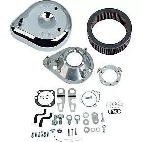 S&S CYCLE 170-0306E Chrome Air Cleaner Kit For Sportster 07-22 • $319.95