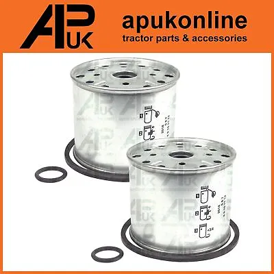 2x Fuel Filter Elements For David Brown 850 880 890 900 950 990 25D 28D Tractor • £14.29