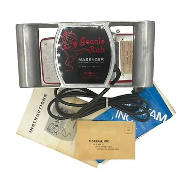 MORFAM Master Massager Deep Tissue M69-315A Jeanie Rub USA Tested Working Vntage • $59.95