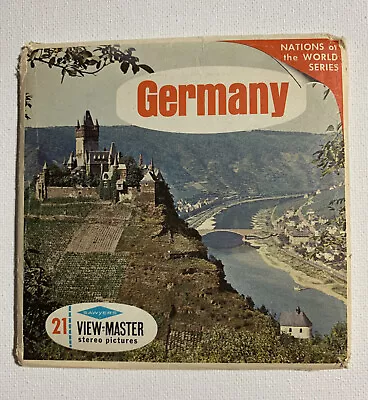 View-Master GERMANY Nations Of The World B193 - 3 Reel Set + Booklet & Stamp (2) • $11.90