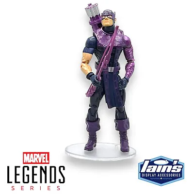 10 X MARVEL LEGENDS 6 Inch Action Figure Stands - Multi-peg - CLEAR • $20.50