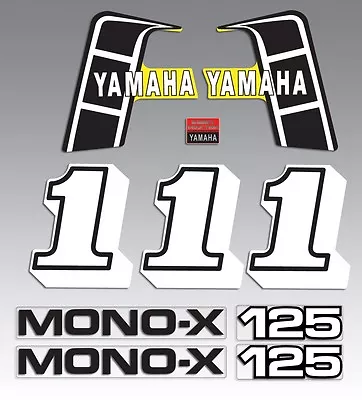 Yamaha 1982 Yz125 Standard Decals Graphics Kit • $54.99