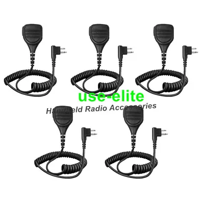 Lot5 Remote Speaker Mic For CP185 CP200 CP200D GP68 GP88 PR400 Handheld Radio • $69.90