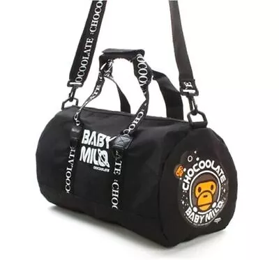 CHOCOOLATE - BABY MILO - BAPE Duffel Bag Black Magazine Free Gift Unused • $75.35