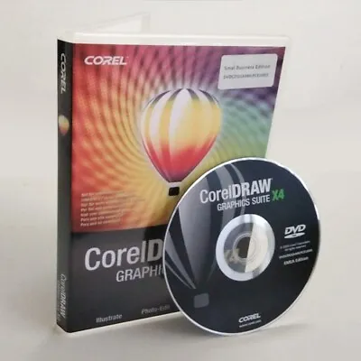 CorelDRAW Graphics Suite X4 (Smal Business Edition) + 3X License • $147