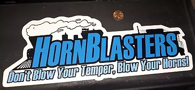 HORNBLASTERS LARGE Sticker Decal RACING ORIGINAL Old Stock • $6.98