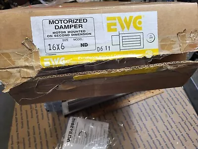 EWC Controls 16X6 ND Motorized Damper • $89.99