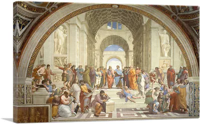 ARTCANVAS School Of Athens 1510 Canvas Art Print By Raphael • $204.99