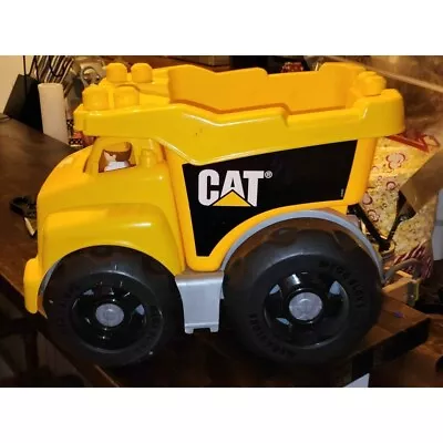 Mega Bloks Cat Dump Truck • $8