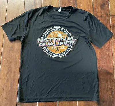 Men's Medium  Black T-Shirt Softball Fastpitch PGF National Qualifier 2019 New • $2.36