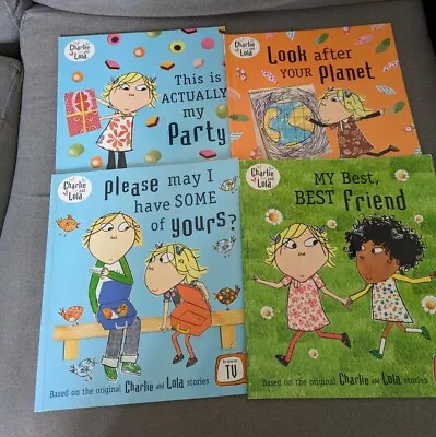 Charlie & Lola Bundle Of 4 Books • £5