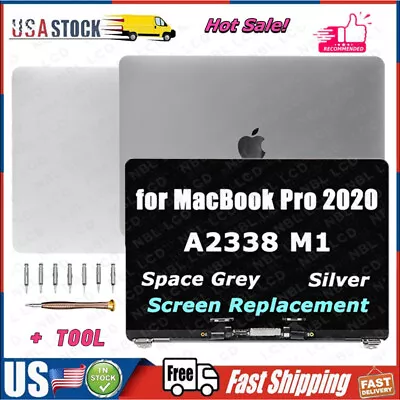 For MacBook Pro A2338 M1 2020 LCD Screen Display Assembly Replacement EMC 3578 • $209